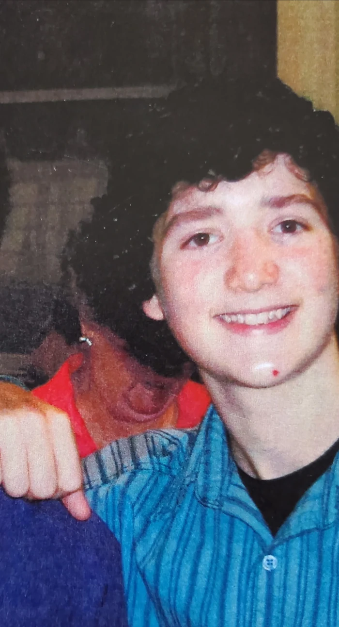 Coach Strain as a kid